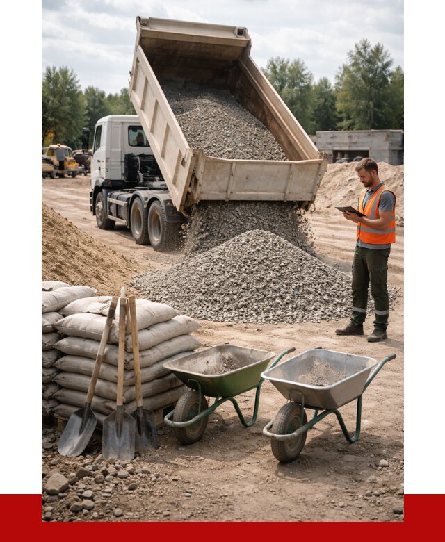 Доставка нерудных материалов в Бугульме от 1213 руб. | ПРОНЕРУДБгл