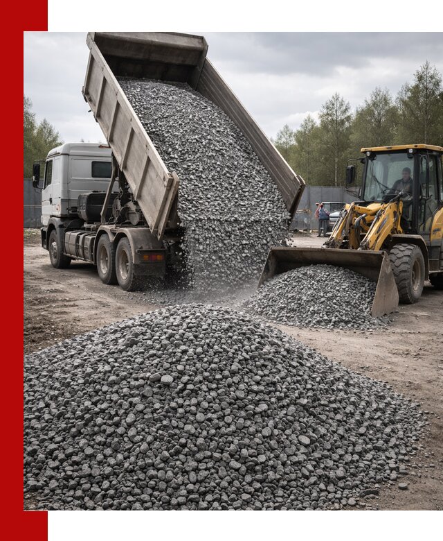 Доставка и продажа щебня гранитного в Бугульме