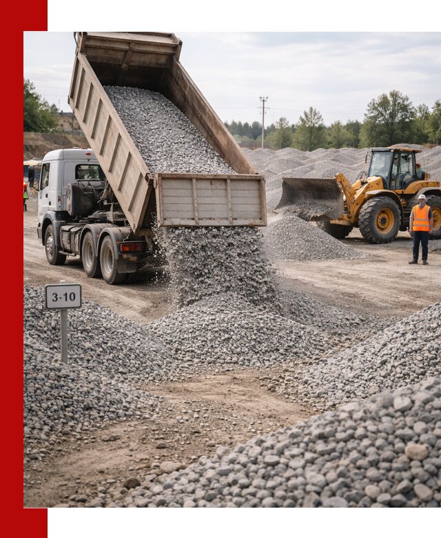 Гранитный щебень фракции 3–10: доставка и продажа в Бугульме
