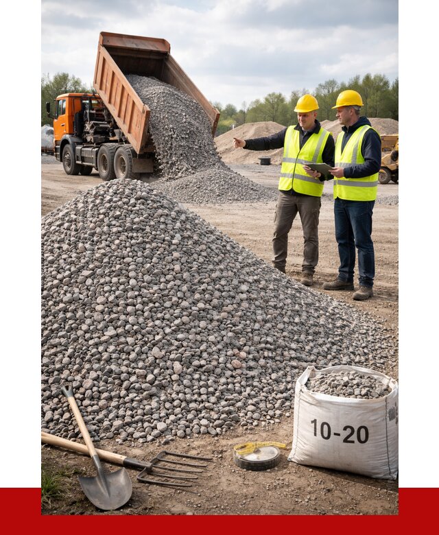 Гранитный щебень фракция 10-20 в Бугульме от 4245 руб.|ПРОНЕРУДБгл