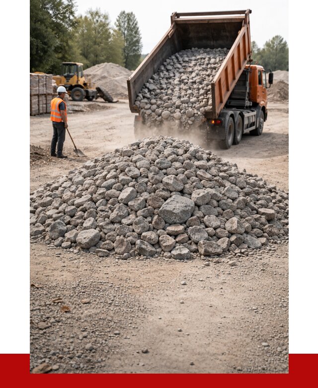 Гранитный щебень фракция 70-150 в Бугульме от 1668 | ПРОНЕРУДБгл