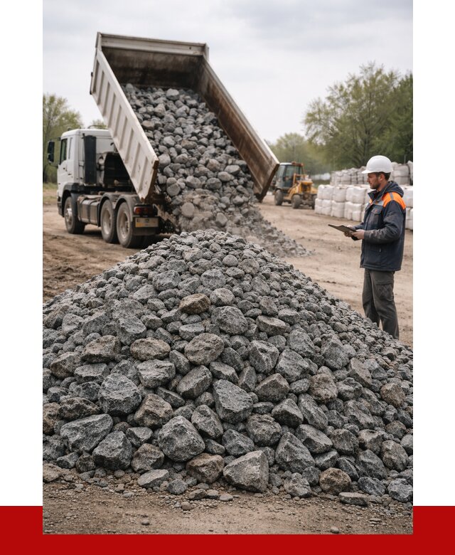 Гранитный щебень фракция 100-200 в Бугульме от 4245 р. ПРОНЕРУДБгл