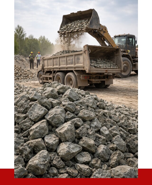 Щебень габбро диабаз фракция 70-150 в Бугульме от 2830 р.|ПРОНЕРУДБгл