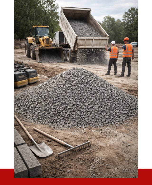 Гравийный щебень купить в Бугульме от 2224 р. ПРОНЕРУДБгл