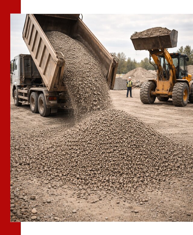 Гравийный щебень фракция 3–10 с доставкой в Бугульме