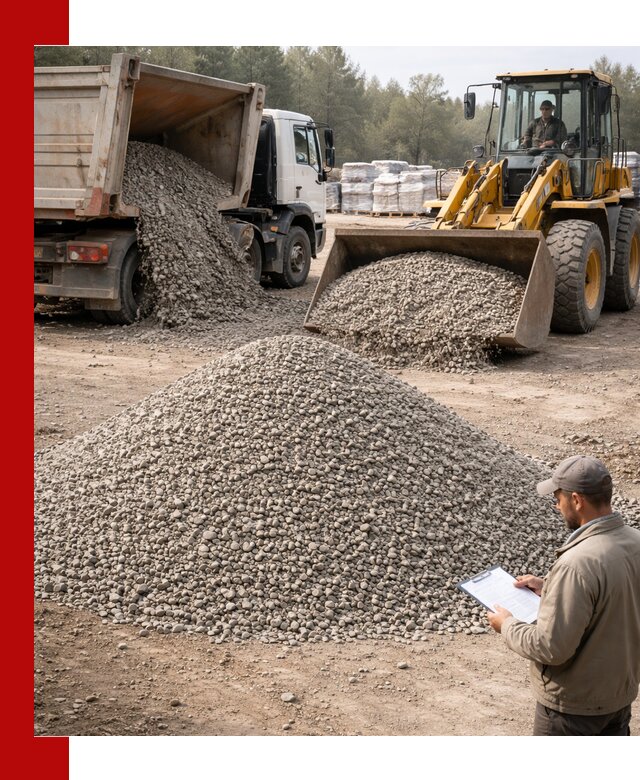 Гравийный щебень фракция 5–10 с доставкой в Бугульме