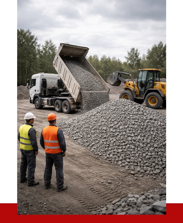 Гравийный щебень фракция 40-70 в Бугульме от 9603р | ПРОНЕРУДБгл