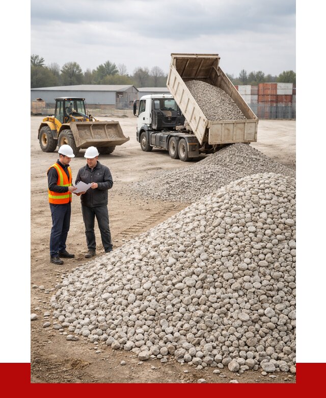 Известняковый щебень в Бугульме от 1415 р. доставка | ПРОНЕРУДБгл