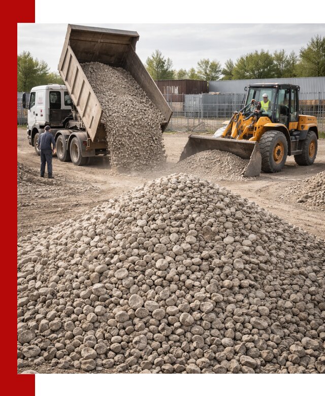 Доломитовый щебень фракции 20–41 с доставкой в Бугульме