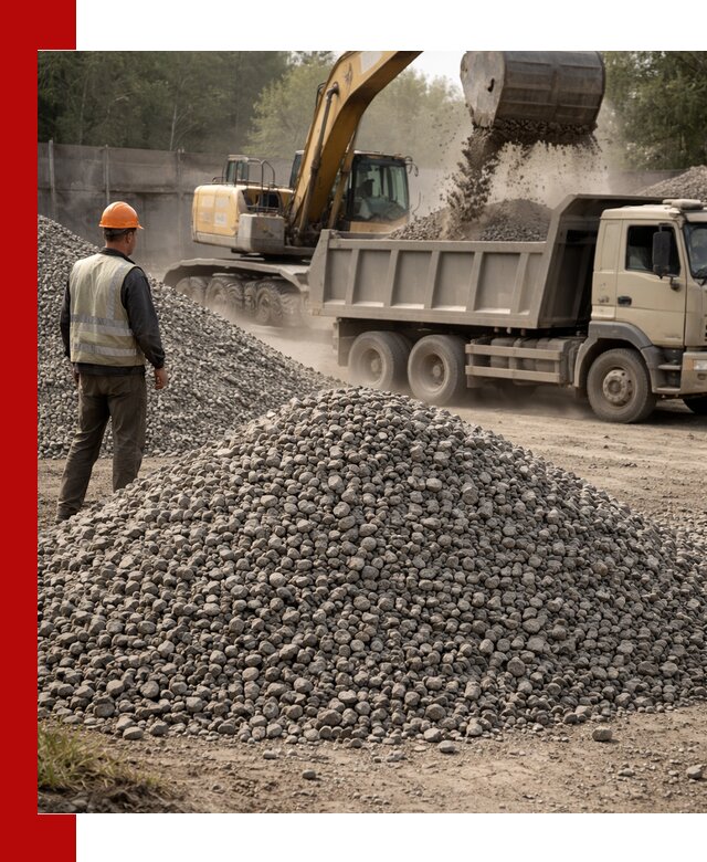 Шлаковый щебень фракция 5-20 с доставкой в Бугульме