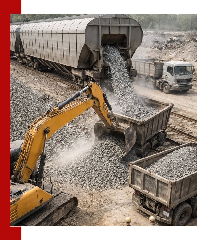 Доставка железнодорожного щебня в Бугульме крупными партиями быстрого отгруза