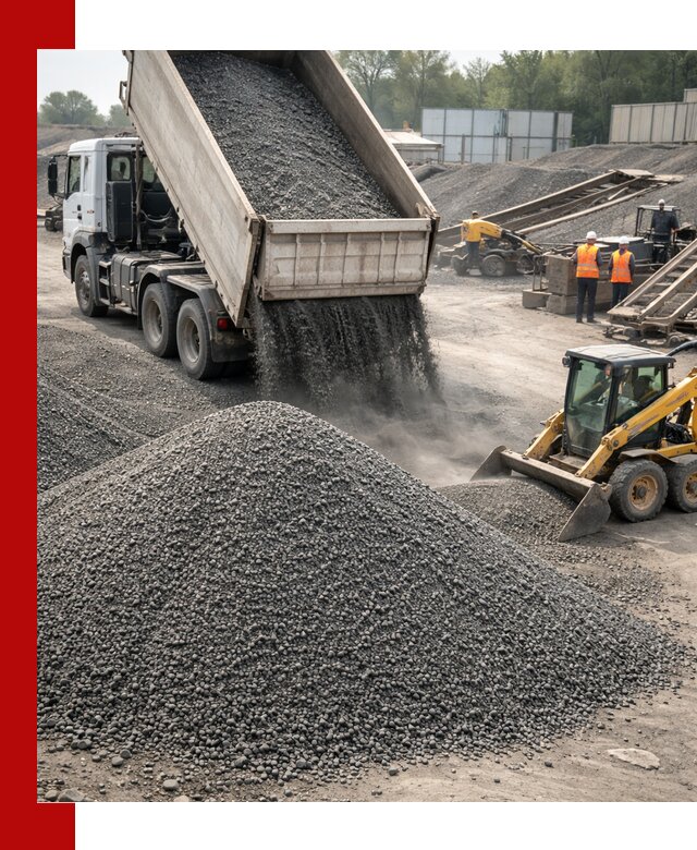 Вторичный щебень фракция 0–5 с доставкой в Бугульме