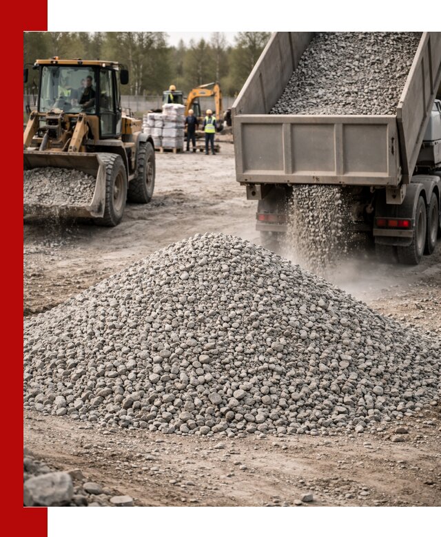 Вторичный щебень фракции 5-20 в Бугульме — доставка и продажа крупнотоннажно