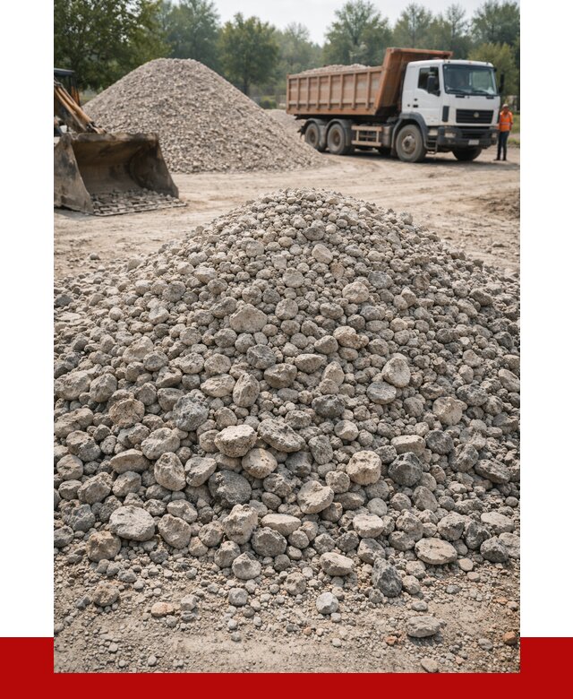 Вторичный щебень фракция 20-40 в Бугульме от 2224 р ПРОНЕРУДБгл