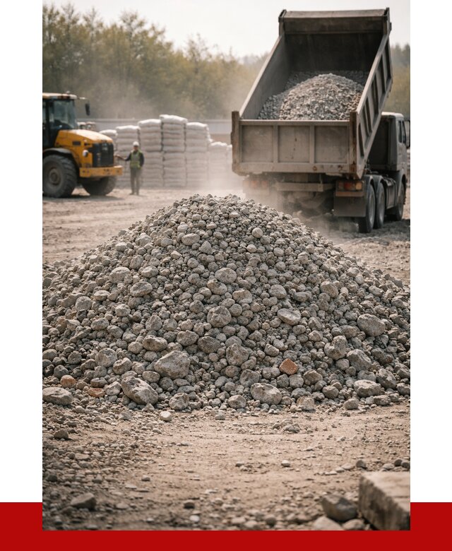 Вторичный щебень фракция 70-150 в Бугульме от 1415 р. | ПРОНЕРУДБгл