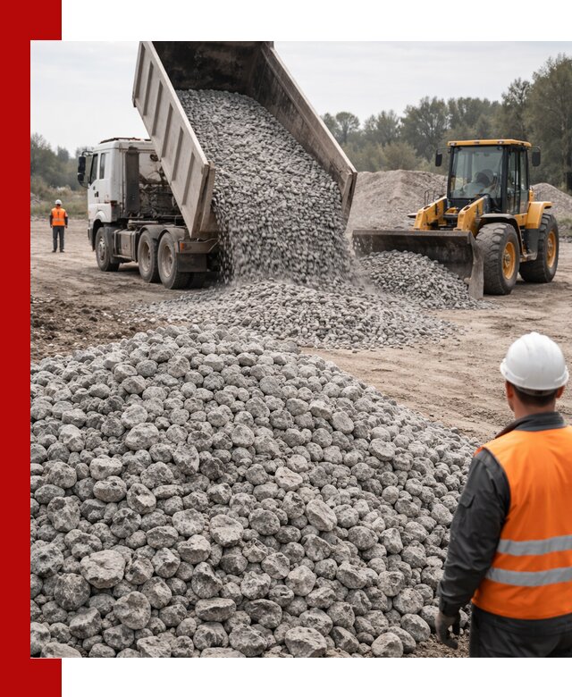 Доставка бетонного щебня фракции 20-40 в Бугульме