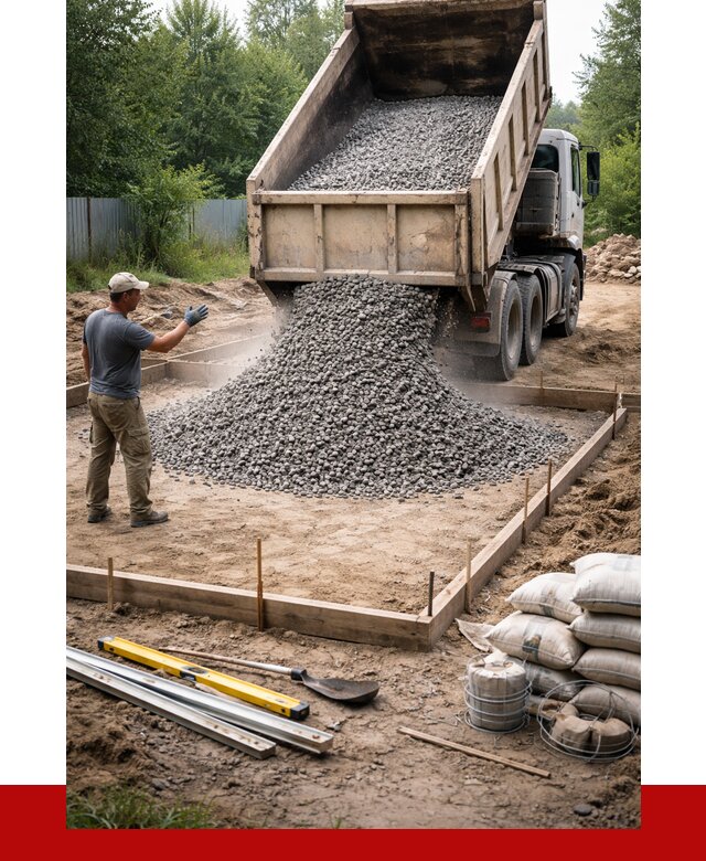 Купить щебень для фундамента в Бугульме от 4549 р. | ПРОНЕРУДБгл