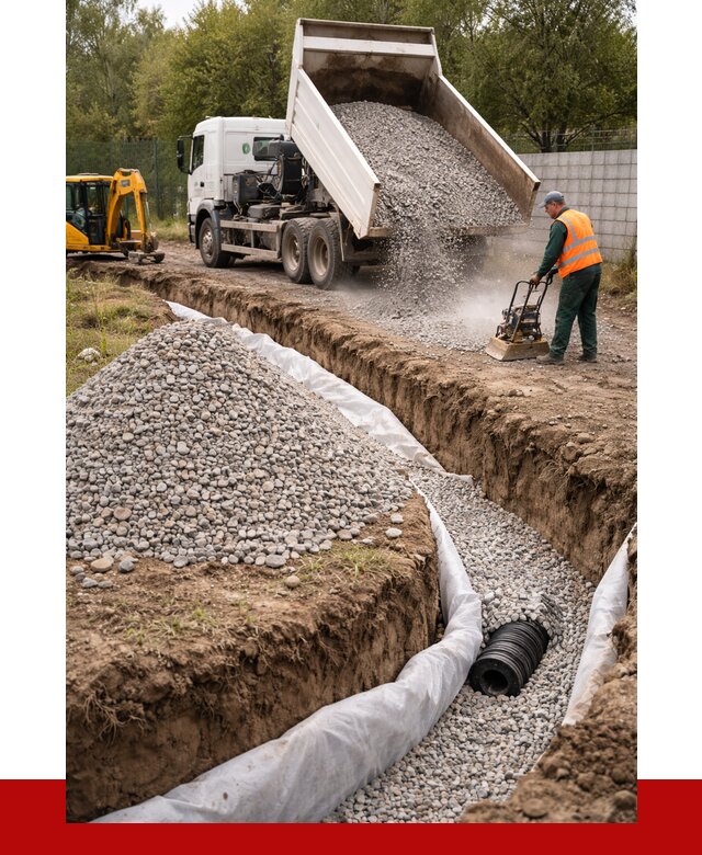 Щебень для дренажа в Бугульме от 1870 р., ПРОНЕРУДБгл доставка