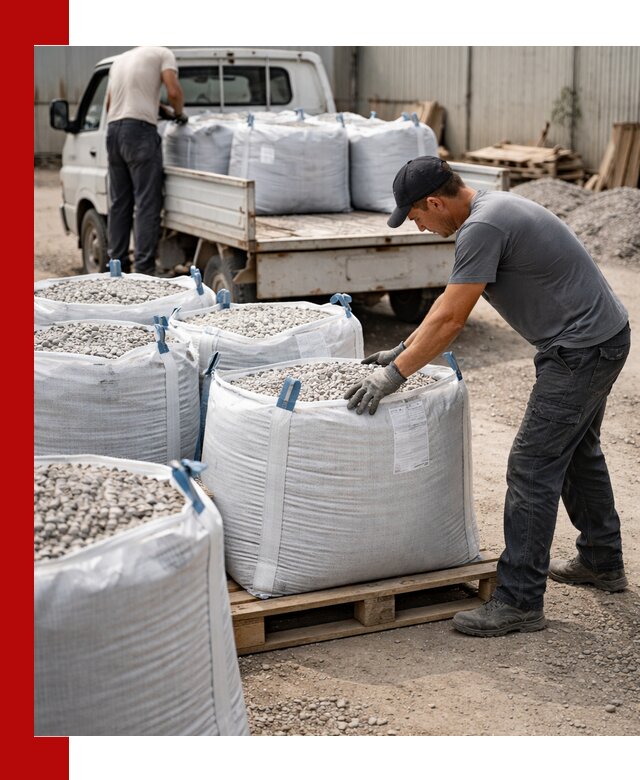 Доставка щебня в мешках по выгодным ценам в Бугульме