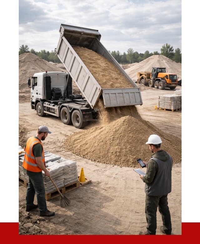 Карьерный песок с доставкой в Бугульме от 3639 р. ПРОНЕРУДБгл