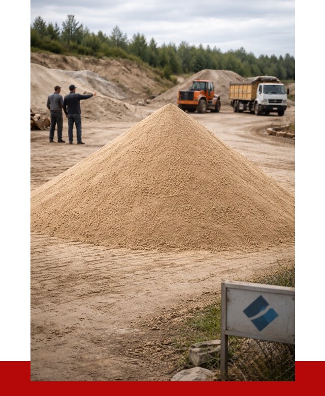 Карьерный песок навалом в Бугульме от 1819 р. | ПРОНЕРУДБгл