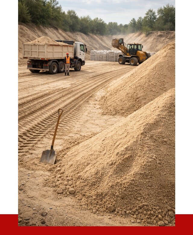 Карьерный песок мелкозернистый в Бугульме от 9097 р. | ПРОНЕРУДБгл