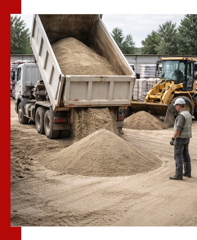 Поставка и доставка песка для бетона в Бугульме