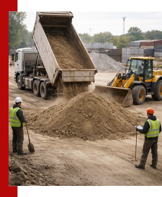 Доставка и продажа пескогрунта оптом и в розницу в Бугульме