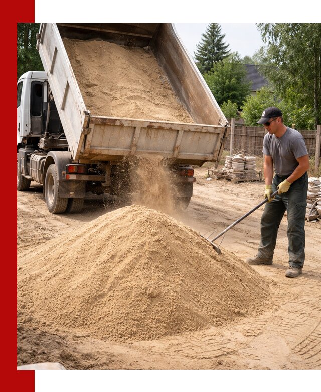 Доставка сухого песка самосвалами в Бугульме