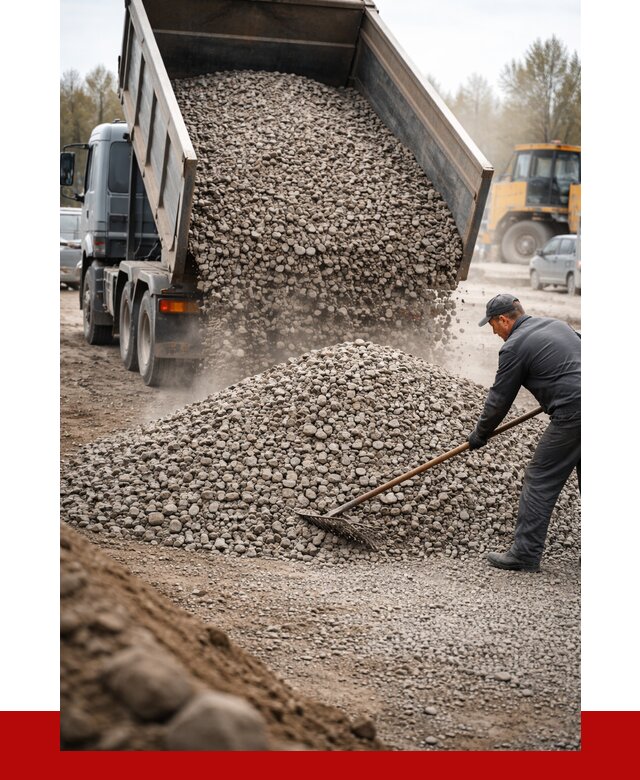 Гравий фракция 20-40 в Бугульме от 2527 р. доставка | ПРОНЕРУДБгл