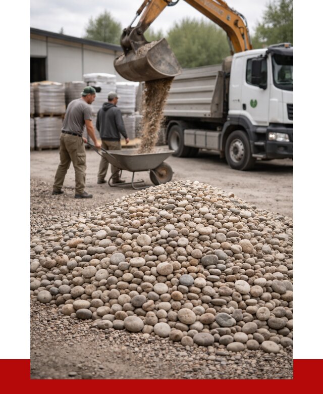 Галька декоративная в Бугульме от 3235 р. за куб | ПРОНЕРУДБгл