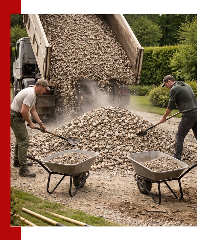 Доставка и продажа декоративной гальки в Бугульме