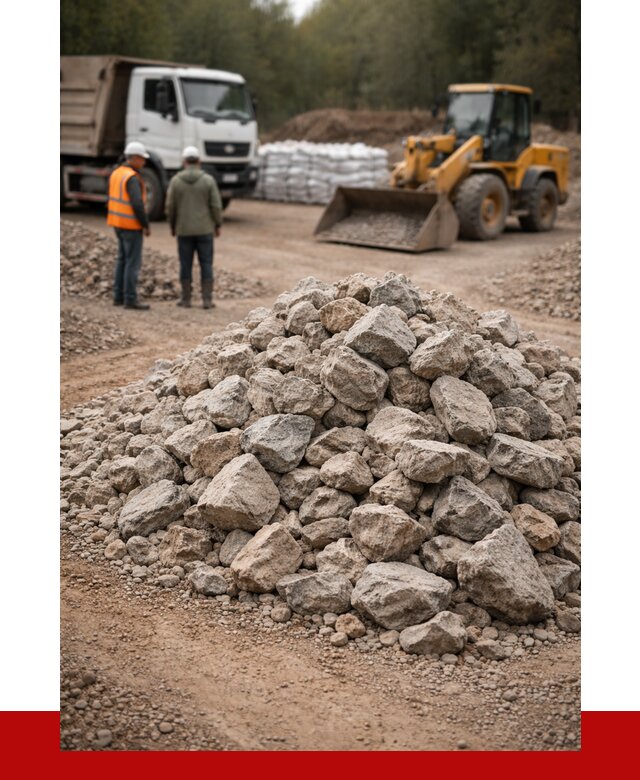 Купить бутовый камень с доставкой в Бугульме от 2325 р. | ПРОНЕРУДБгл