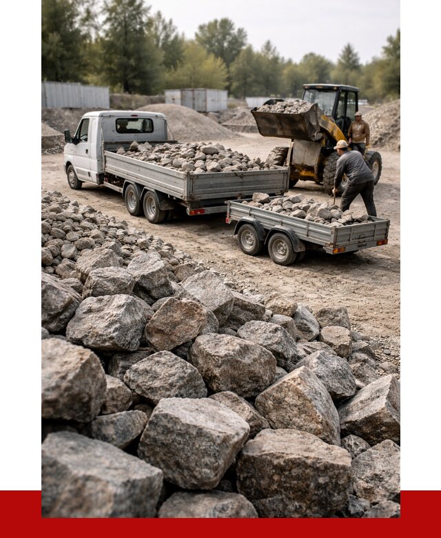 Купить бутовый камень гранитный в Бугульме от 2830 р. | ПРОНЕРУДБгл