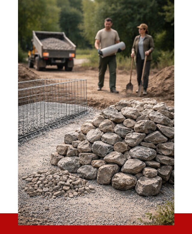 Камень для габионов фракция 100-200 в Бугульме от 4852 р. | ПРОНЕРУДБгл