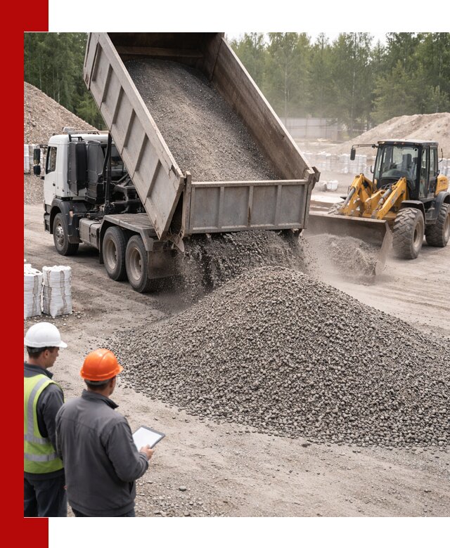 Доставка и продажа гранитного отсева 0-10 в Бугульме