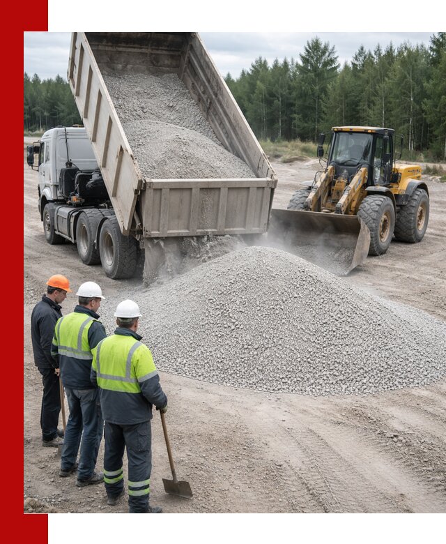 Известняковый отсев 0-5 доставка в Бугульме быстро и выгодно