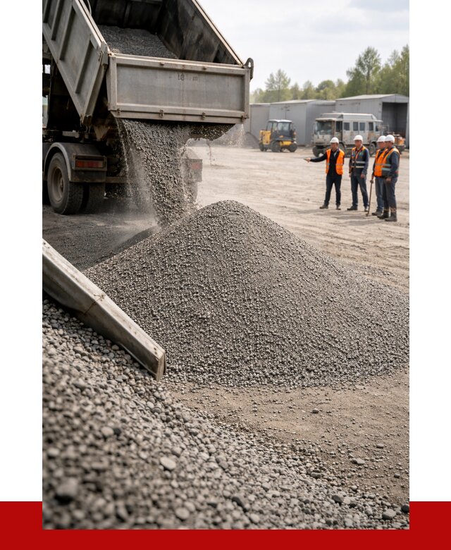 Гравийный отсев 0-5 в Бугульме от 1213 р. с доставкой | ПРОНЕРУДБгл