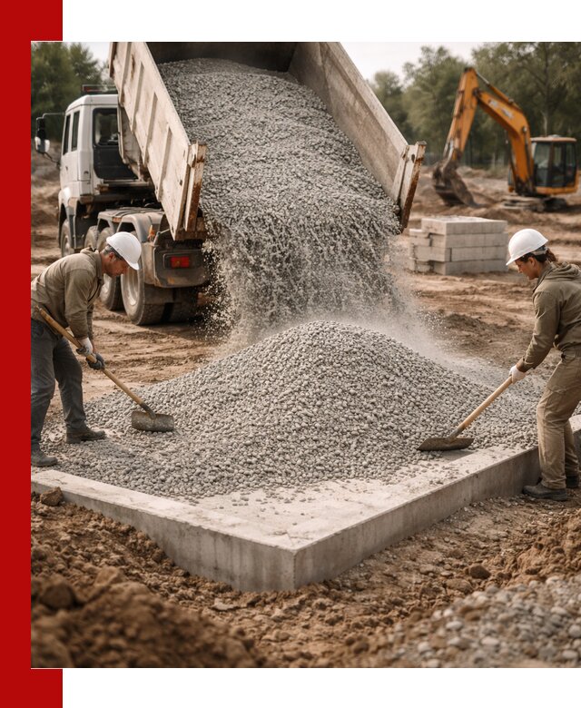 Доставка и продажа отсева для бетона в Бугульме