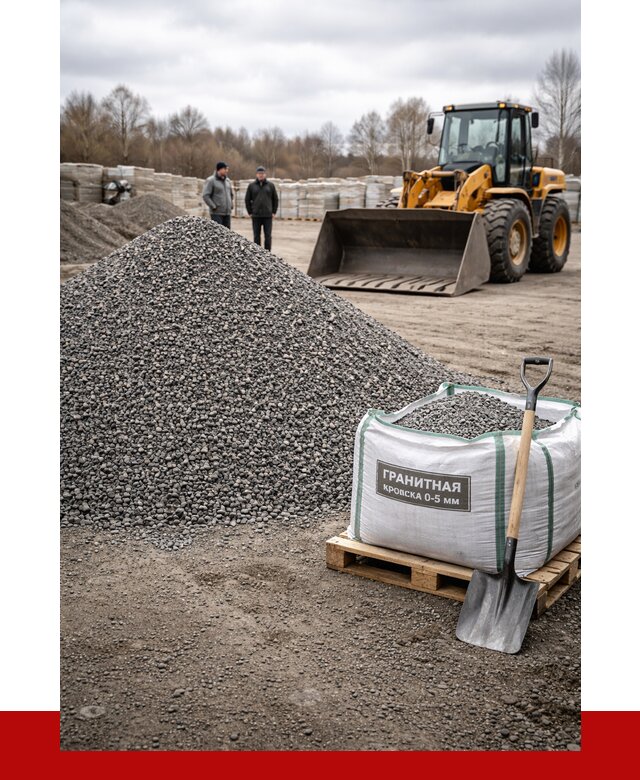 Купить гранитную крошку в Бугульме от 4852 р. с доставкой | ПРОНЕРУДБгл