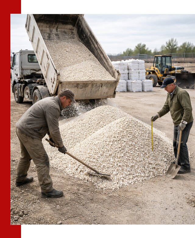 Мраморная крошка с доставкой и разгрузкой в Бугульме