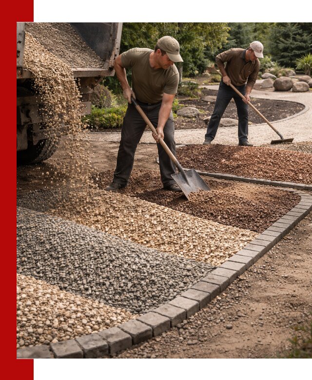 Декоративная крошка для ландшафта в Бугульме — продажа и доставка