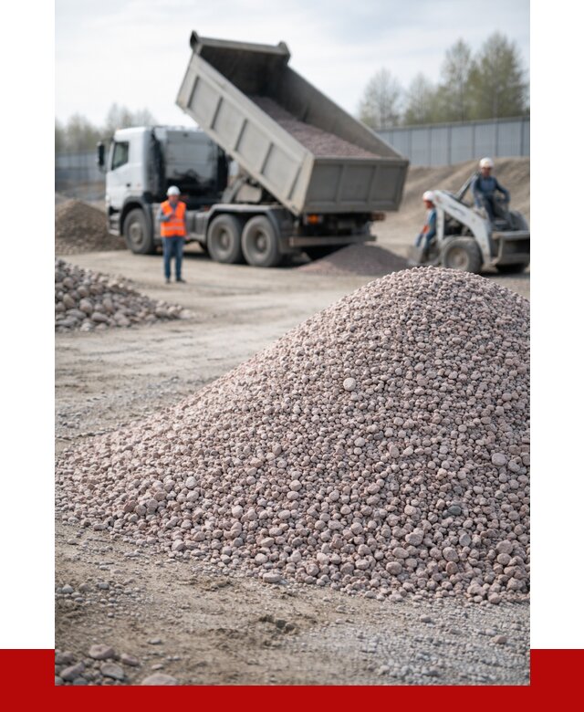 Крошка розовый гранит в Бугульме с доставкой от 4650 р. | ПРОНЕРУДБгл