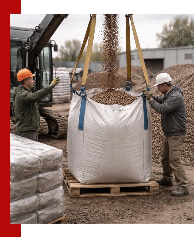 Керамзит в биг-бегах с доставкой в Бугульме
