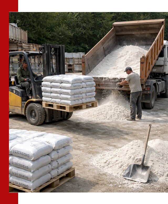 Доставка строительной извести оптом и в розницу в Бугульме