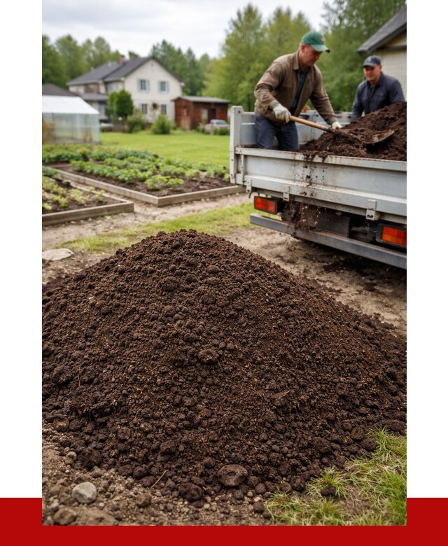 Плодородный грунт в Бугульме с доставкой от 4245 р. | ПРОНЕРУДБгл