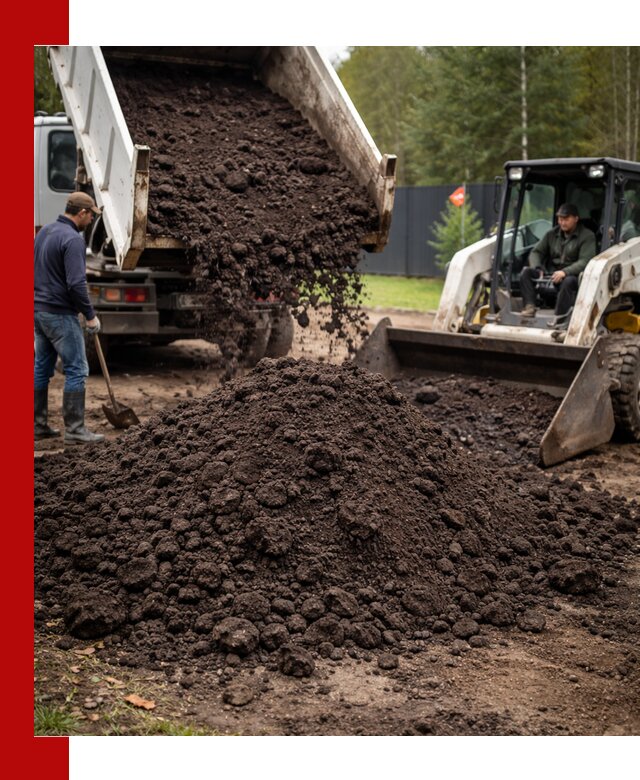 Плодородный грунт с доставкой в Бугульме для садов и огородов