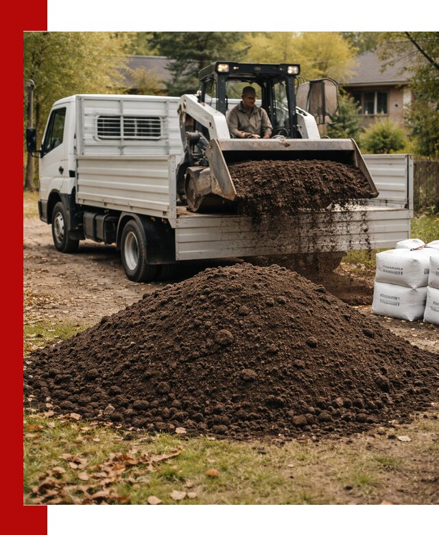 Доставка садовой земли в больших объёмах в Бугульме