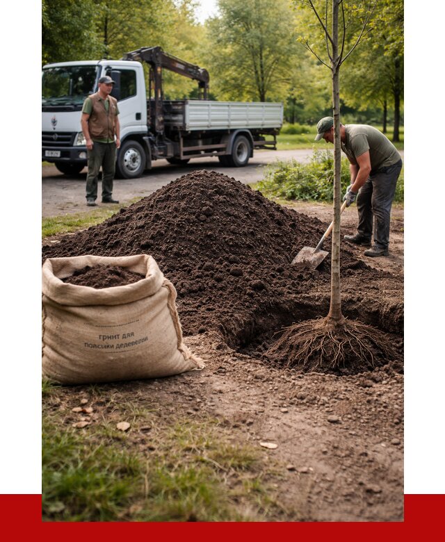 Грунт для посадки деревьев в Бугульме от 1213 р. | ПРОНЕРУДБгл