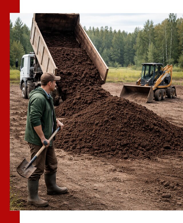 Купить верховой торф с доставкой в Бугульме для садоводства и растений